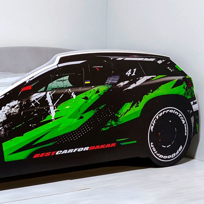 Кровать машина Dakar 41 с мягкими бортиками